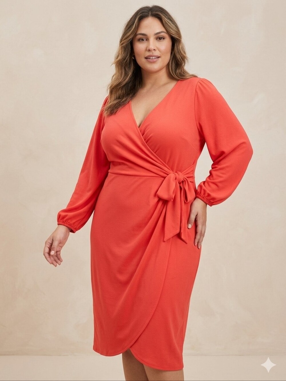 Ava & Viv Red Plus Size Dress #New Sz 4X